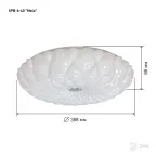 Светильник потолочный светодиодный Классик без ДУ SPB-6-40 Malo 40Вт 4000К 2700Лм