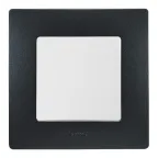 ETIKA Переключатель IP44 белый 10АХ