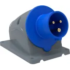 Вилка стационарная ССИ-513 16А 2Р+РЕ 220В IP44