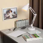 Светильник настольный N-123-Е27-40W-W белый