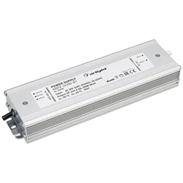 Блок питания ARPV-12200-B1 (12V, 16,7A, 200W) (ARL, IP67 Металл, 3 года)