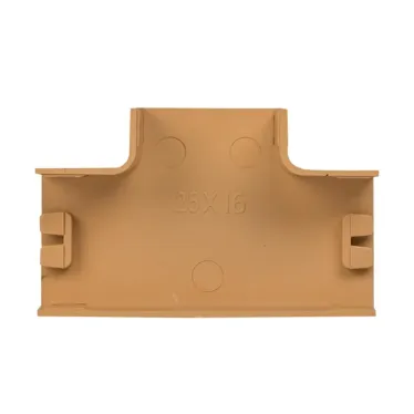 Угол T-образный (25х16) (4 шт) Plast PROxima под светлое дерево