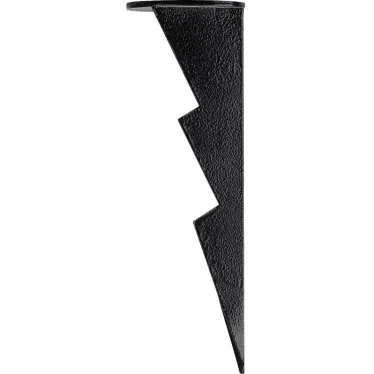 Держатель грунтовый ДГ-02 для прожекторов и ландшафтных светильников черный для крепления в грунт