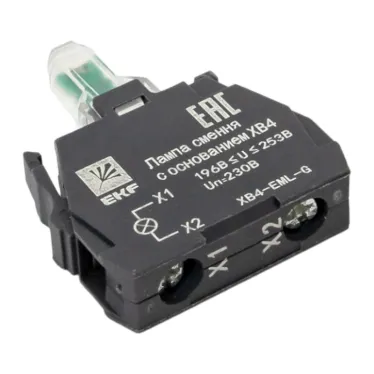 Лампа сменная c основанием XB4 зеленая 230В PROxima