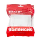Валенсия выключатель 1-кл. 10А белый проходной