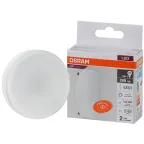 Лампа светодиодная LED 10 Вт GX53 6500К 800Лм таблетка 220 В (замена 75Вт) OSRAM