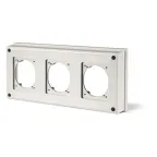 Крышка 150х328х45 на 3 поста с основанием 70х87 мм