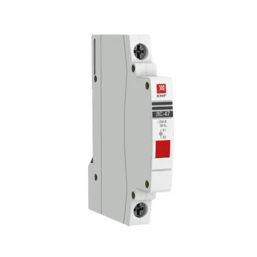 Лампа сигнальная ЛС-47 красная PROxima