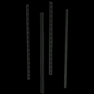 Стойки вертикальные, В-1800мм, без дополнительных креплений, 4шт RAL9005