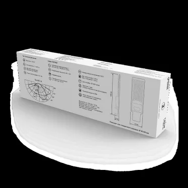 Светильник уличный консольный ДКУ 120 Вт 11000 лм 5000К AC 220В IP65 546х170х67мм широкая КСС Ш Avenue Gauss