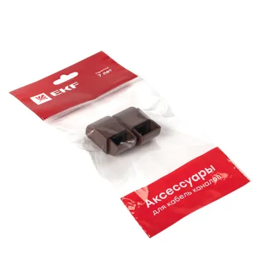 Заглушка (16х16) (4 шт) Plast под темное дерево