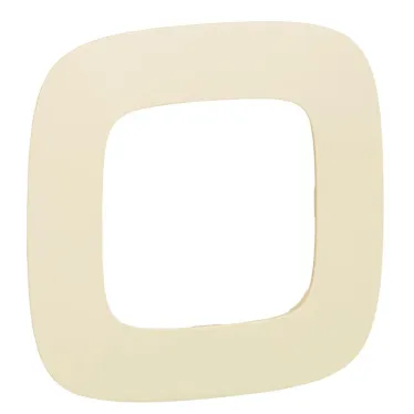 Valena ALLURE Рамка 1 пост слоновая кость универсальная