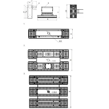 Светильник HB LED 150 D60 5000K (EXTREME)