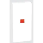 Connect Клавиша узкая с индикатором для выключателя К302 225х45мм графит