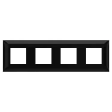 Avanti Рамка ARTLEBEDEV Черный квадрат 8 модульная