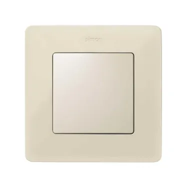 Рамка 1 пост слоновая кость