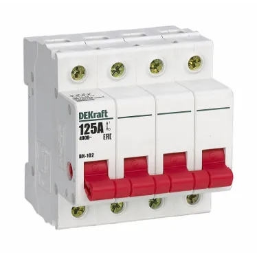 Выключатель нагрузки 4п ВН-102 63А