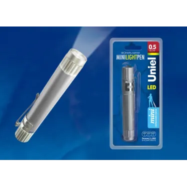 Светильник-фонарь переносной, прорезиненный корпус, 6 LED, питание от USB-порта. Упаковка-картон, цвет-синий.