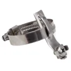 Хомут для заземления металлорукава и жестких труб 32-50 мм, нержавеющая сталь