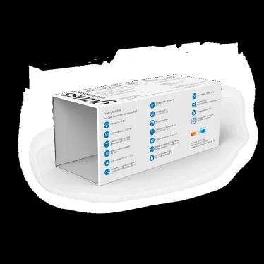 Светильник промышленный линейный ДСП 18 Вт 1720 лм 6500К AC 220В IP65 570х60х55мм матовый сквозная проводка соеденяется в линию UNIVERSAL Gauss