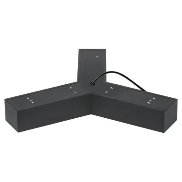 Светильник LED Geometria Igrek SPO-141-B-40K-028 28Вт 4000K 1750Лм IP40 600*80 черный подвесной драйвер внутри