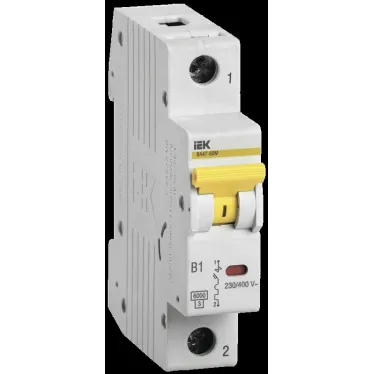 Выключатель автоматический ВА47-60M 1Р 16А 6кА D