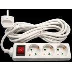 Удлинитель Navigator 71 454 NPE-S1-03-150-ESC-3x0.75 кит 10А ПВС 3х0.75