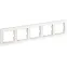 BRITE Рамка 5 постов РУ-5-БрБ белый