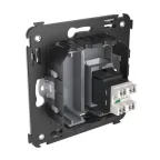 Avanti Телефонная розетка RJ-12 в стену Закаленная сталь