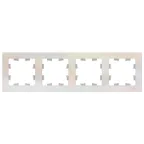 Рамка четырехпостовая ATLASDESIGN универсальная жемчуг