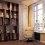 Светильник SP-TABOO-FLOOR-S1300-14W Day4000 (BK, 90 deg, 230V) (, IP20 Металл, 3 года)