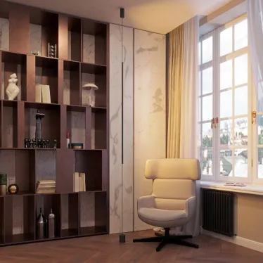 Светильник SP-TABOO-FLOOR-S1300-14W Day4000 (BK, 90 deg, 230V) (, IP20 Металл, 3 года)