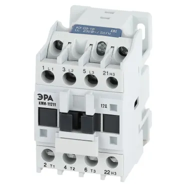 Контактор КМИ-11211 12А 230В/АС3 1HЗ PRO