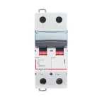 Выключатель автоматический двухполюсный 4А C DX3-E 6kA/6kА