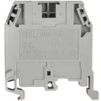 Клемма ЗНИ-2.5 мм.кв. серая без маркировки