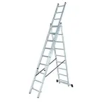Лестница алюминиевая трехсекционная ЛА 3х8