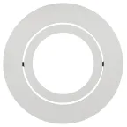 Светильник встраиваемый алюминиевый KL86 WH MR16/GU5.3 белый