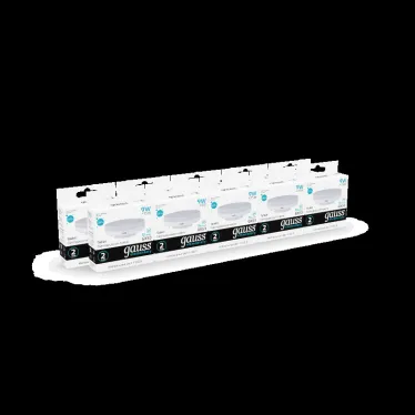 Лампа светодиодная LED 9 Вт 680 лм 4100К таблетка нейтральный GX53 AC 220В Elementary Gauss