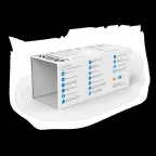 Светильник промышленный линейный ДСП 45 Вт 4550 лм 6500К AC 220В IP65 1470х60х55мм матовый сквозная проводка соеденяется в линию UNIVERSAL Gauss