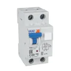 Выключатель автоматический дифференциального тока АВДТ 2П 25А 10мА A D63-21C25-A-У3 6кА