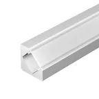 Профиль с экраном ALU-D45-2000 ANOD+FROST (ARL, Алюминий)