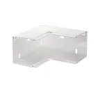 Внутренний угол кабельного канала LKM 80x80 мм (сталь,белый)