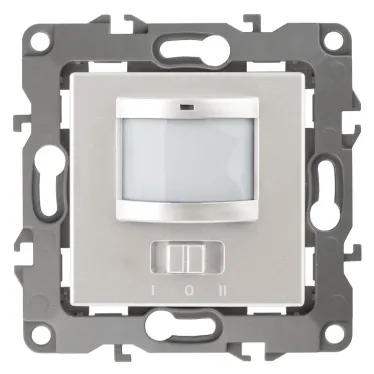 Датчик движения 2-проводной, 180-250В, 200Вт, Эра12, перламутр,12-4103-15