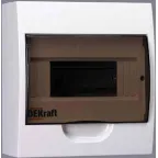 Щит распределительный навесной ЩРн-П-8 IP41 пластиковый прозрачная дверь