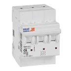 Выключатель автоматический трехполюсный 6А C 4,5кА AC OptiDin BM63-3C6-4,5-УХЛ3
