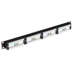 Патч-панель 1 юнит кат.5Е STP 24 порта (IDC Dual)