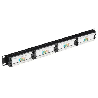 Патч-панель 1 юнит кат.5Е STP 24 порта (IDC Dual)