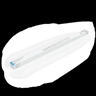 Светильник под светодиодную лампу ДСП 1хG13 AC 220В IP65 1260х70х61мм Пластик с отражателем для лампы 1200мм INDUSTRY Gauss