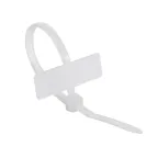 Хомут под маркер nylon 100x2,5 мм 100 шт. белый, REXANT