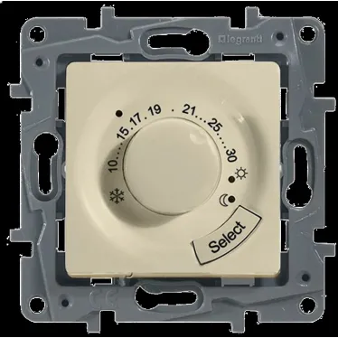 ETIKA Термостат для пола слоновая кость